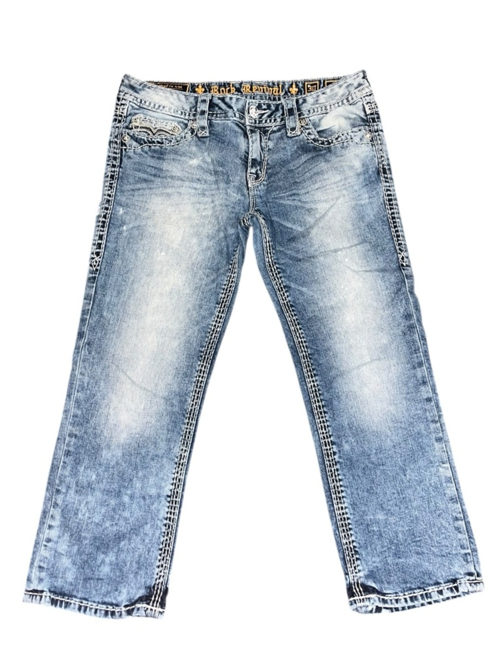 Rock Revival Perla Capri Jeans - Size 30